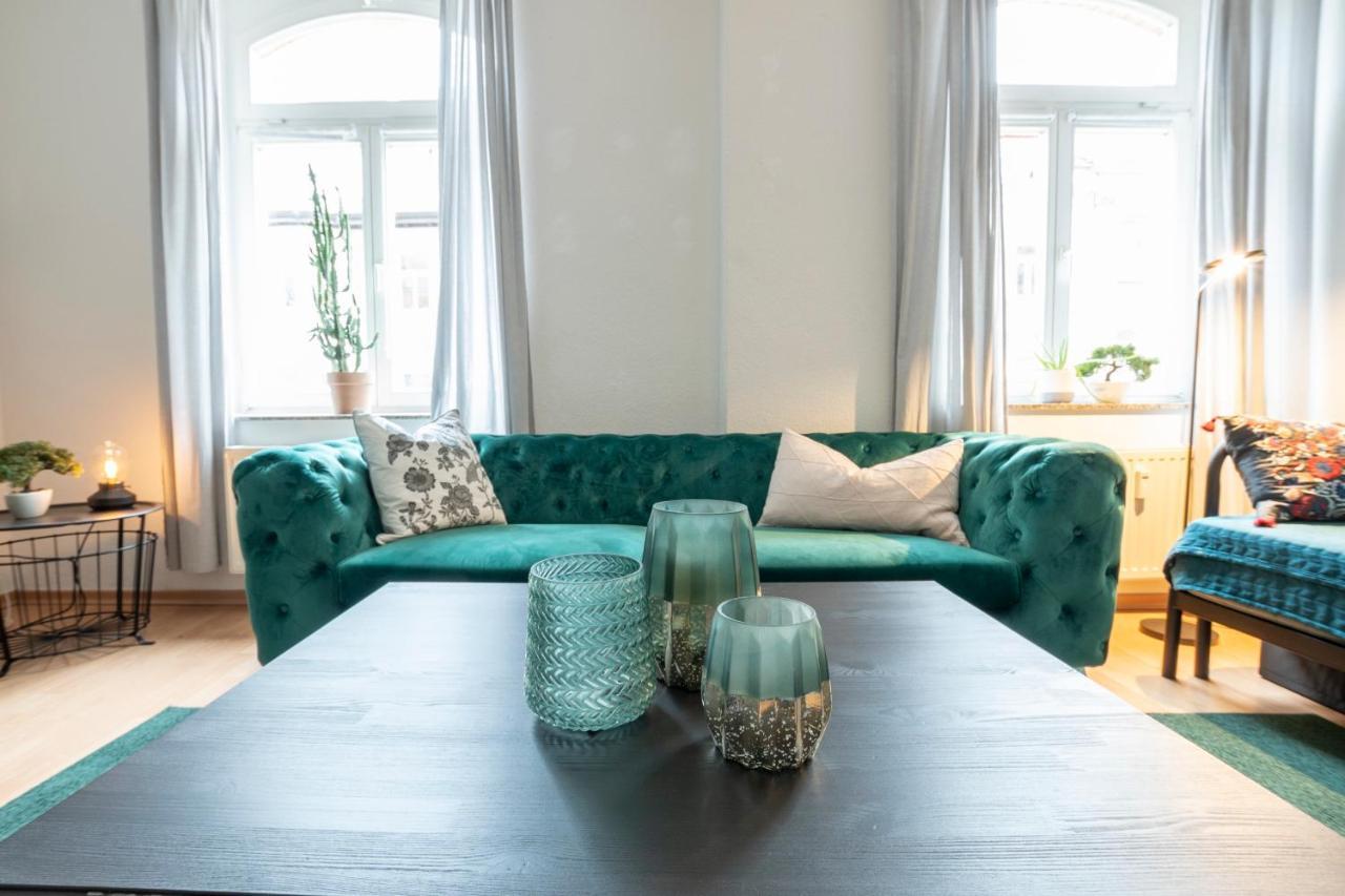 Zwickau Mittendrin, Tolles Balkon-Apartment Buitenkant foto