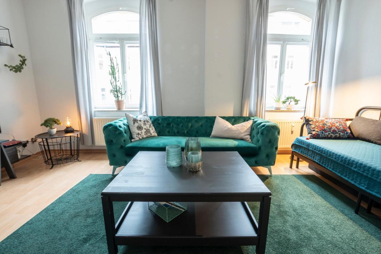 Zwickau Mittendrin, Tolles Balkon-Apartment Buitenkant foto
