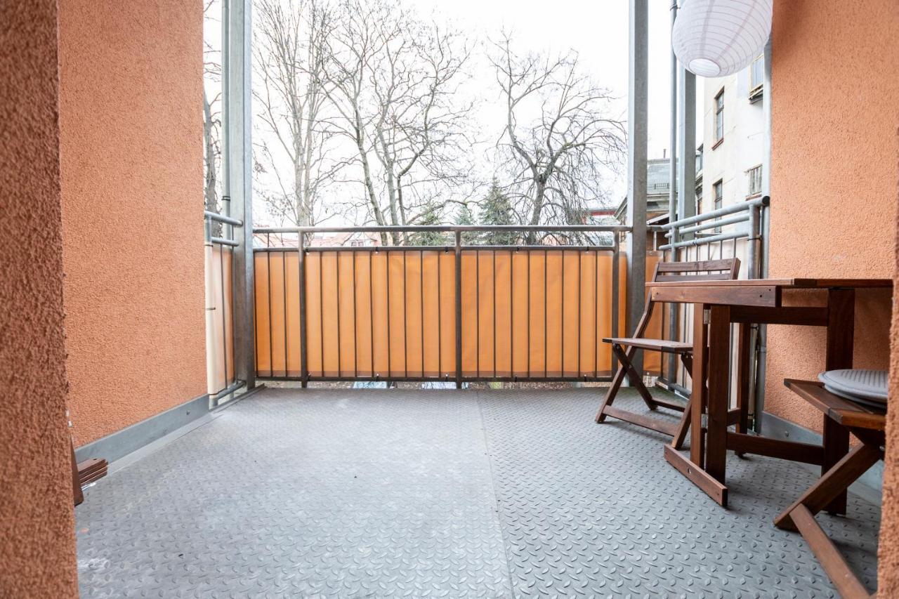 Zwickau Mittendrin, Tolles Balkon-Apartment Buitenkant foto